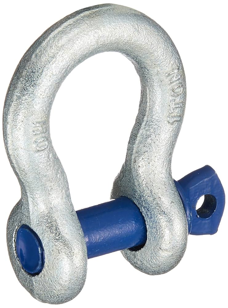 Amazon.co.jp: オーエッチ工業 鍛造シャックル 弓型 1t BC-10T