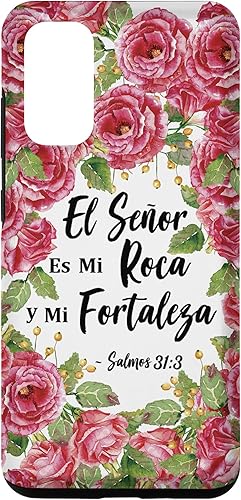 Funda para Galaxy S20 Salmos El Senor Es Mi Roca Biblia Cristiana