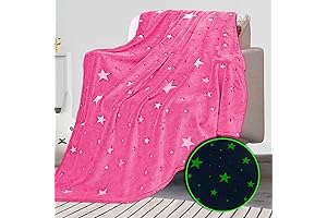 Glow in The Dark Blanket for Kids