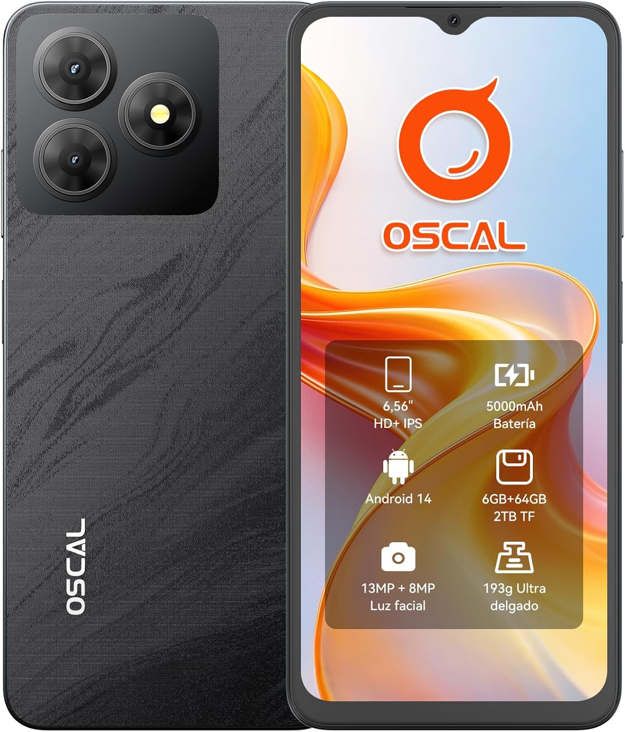 Smartphone Oscal Flat2 6GB+64GB por 69,99€ marcando aplicar cupón y usando el #código: VHADWOON