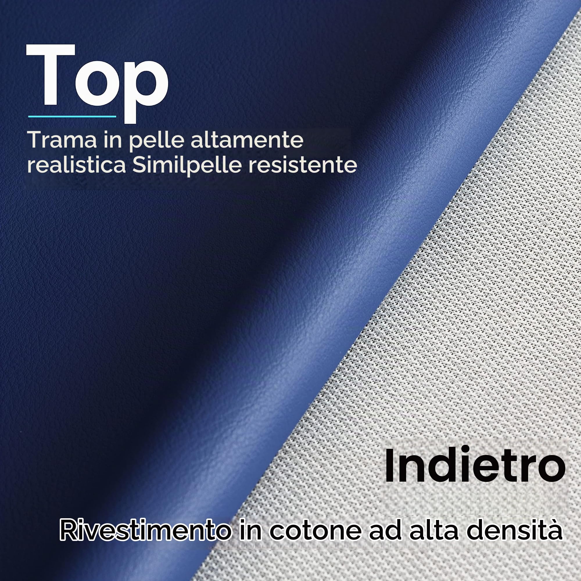 Copertura resistente in similpelle per tavolo da biliardo, impermeabile e antistrappo, per tavolo da biliardo, 213/244/274 cm (213 cm, blu)