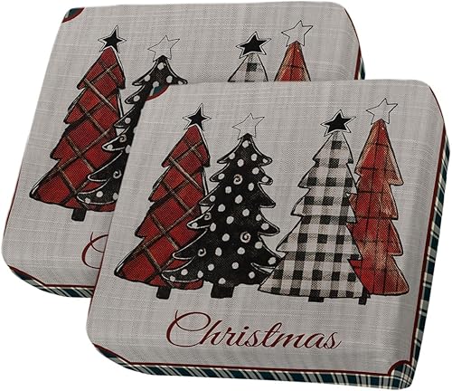 Fundas de cojín elásticas para sofá de árbol de Navidad, seccionalindividualLT, funda protectora para muebles, parte inferior elástica, entramado