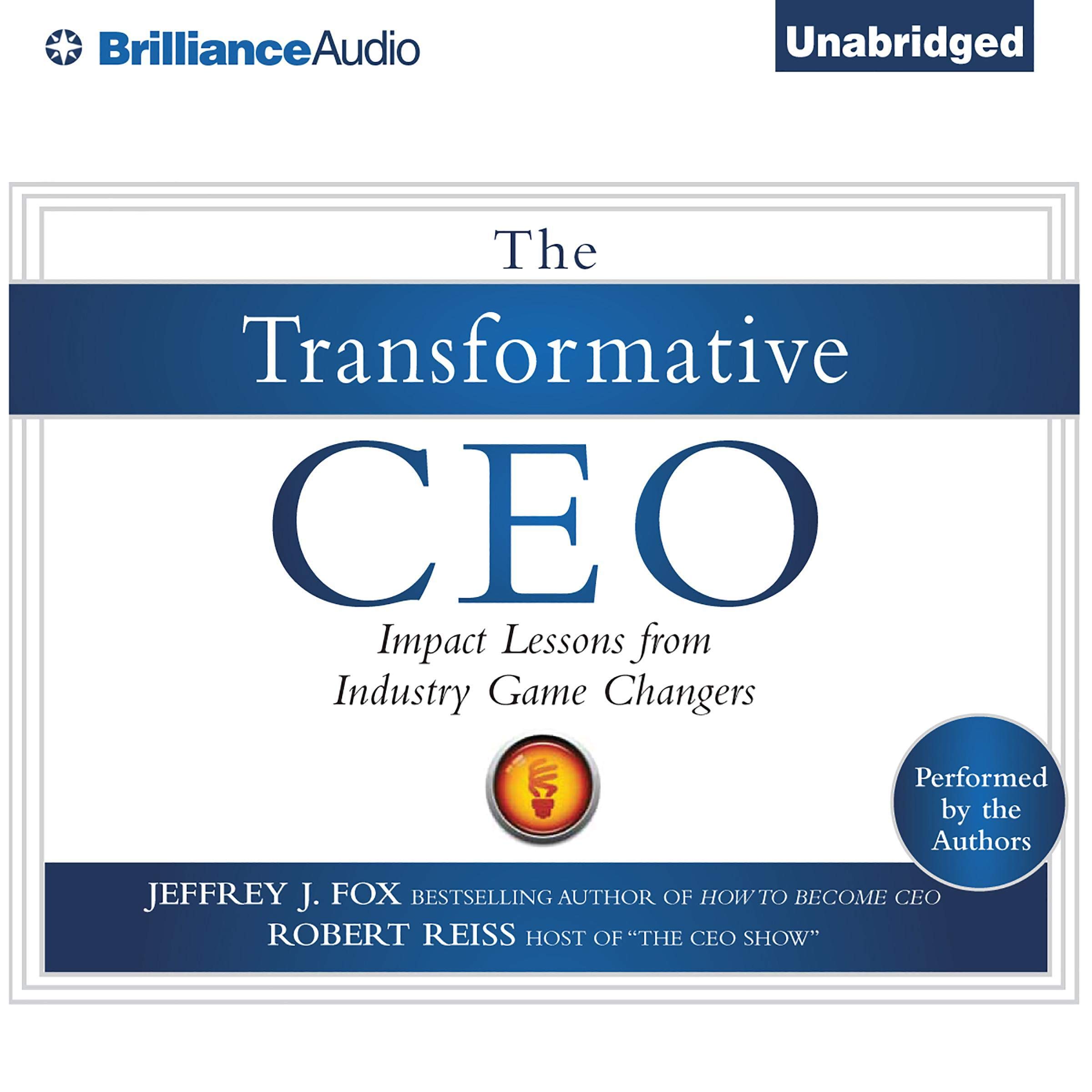 Cover art for The Transformative CEO