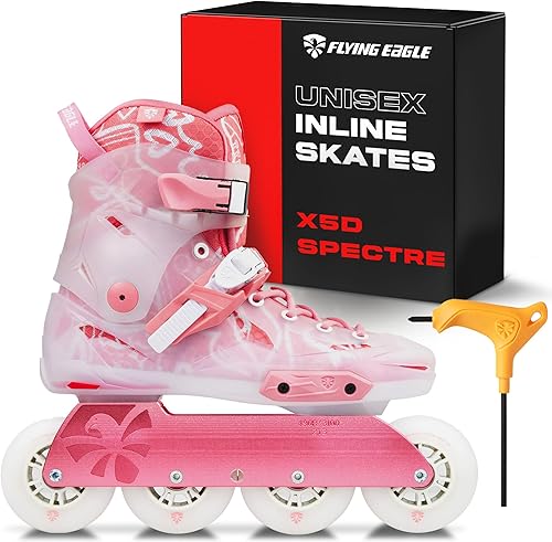 Miniatura 10 de Flying Eagle Patines - X5D Spectre Freeskates Patines de velocidad en línea - Patines en línea para adultos - Cómodos Patines en línea Mujeres -