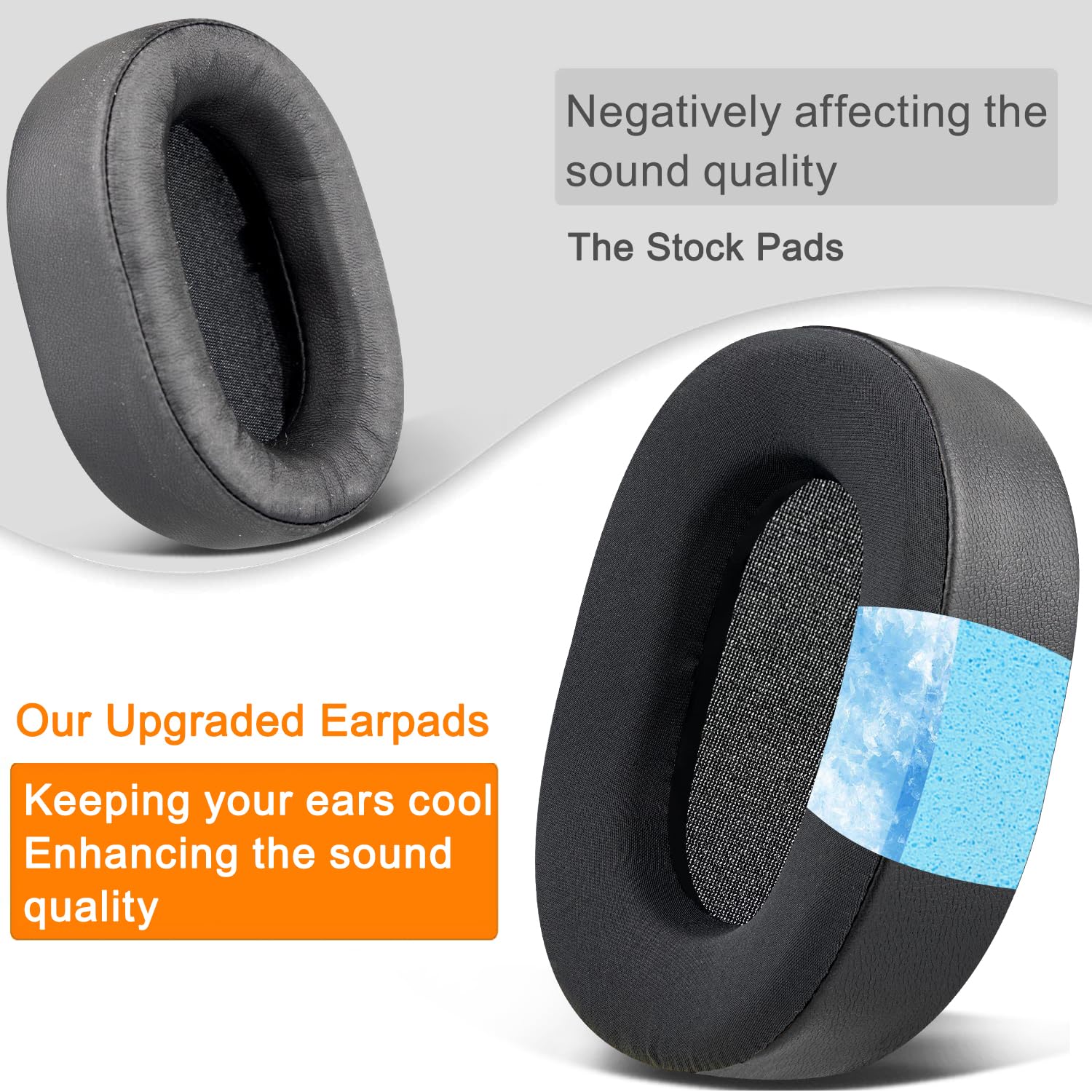 Amazon | SOULWIT 冷却ジェル パッド イヤーパッド for Corsair HS65