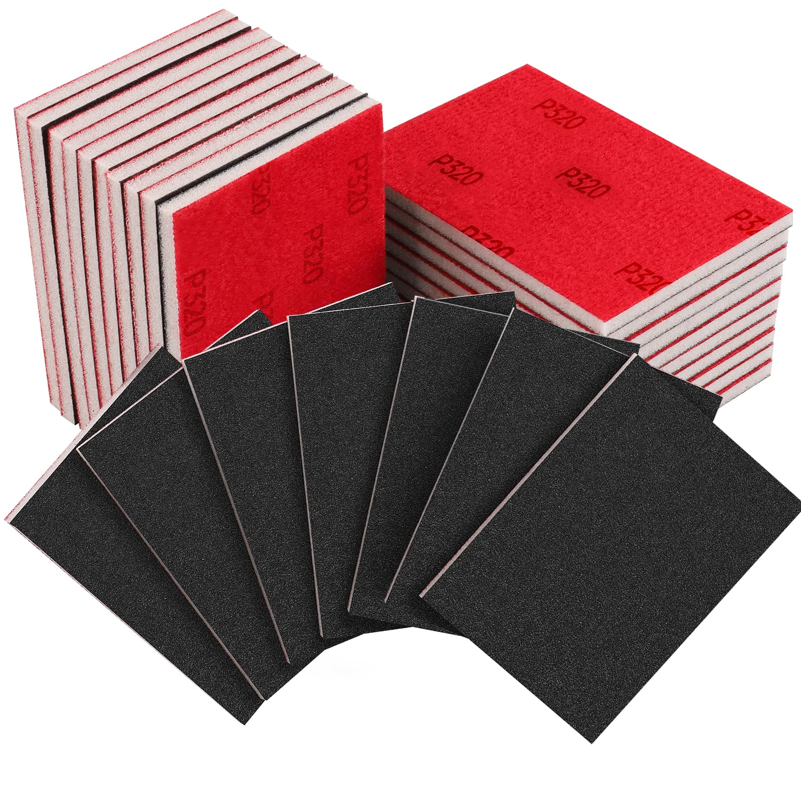 Ultra Fine Sanding Sponges - 36 PCS Set -9