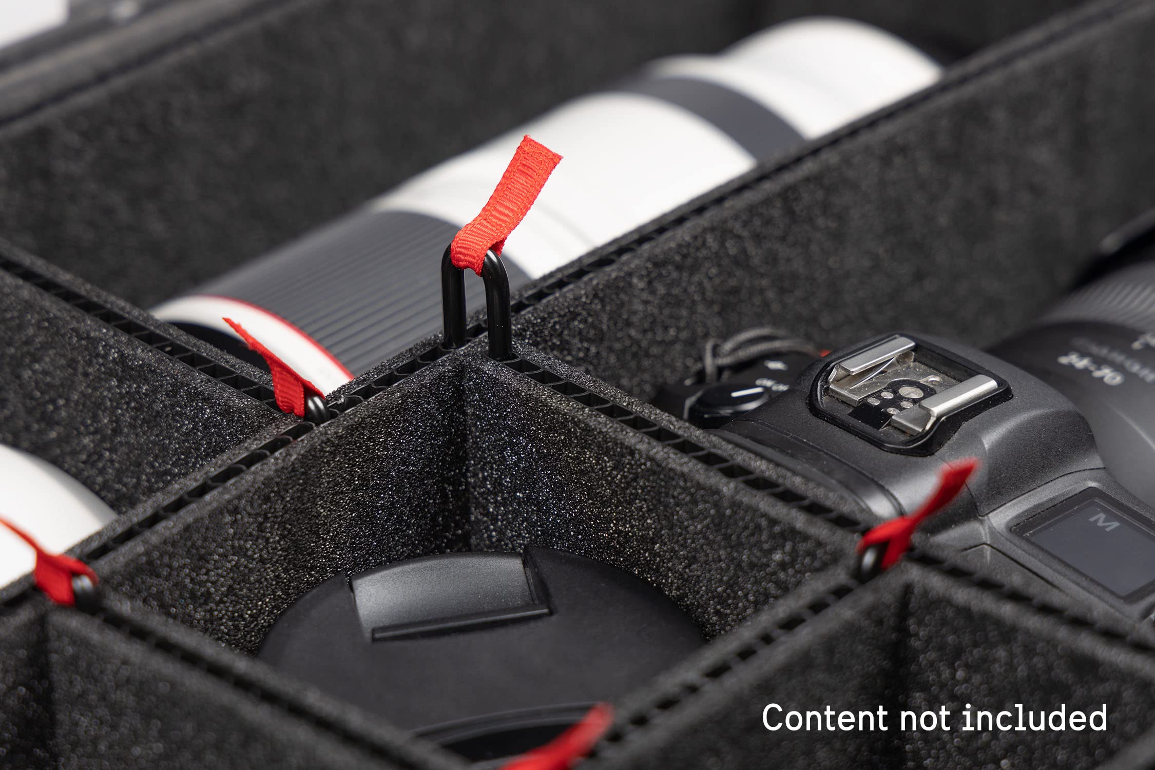 Peli Case 1560 TrekPak Divider System Divider Set, Black, Schwarz, für peli case 1560