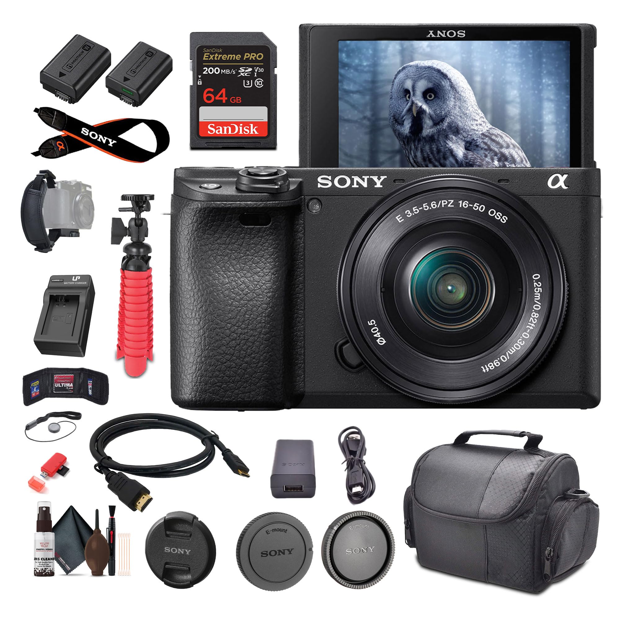 Amazon.com : Sony Alpha a6400 Mirrorless Digital Camera with 16
