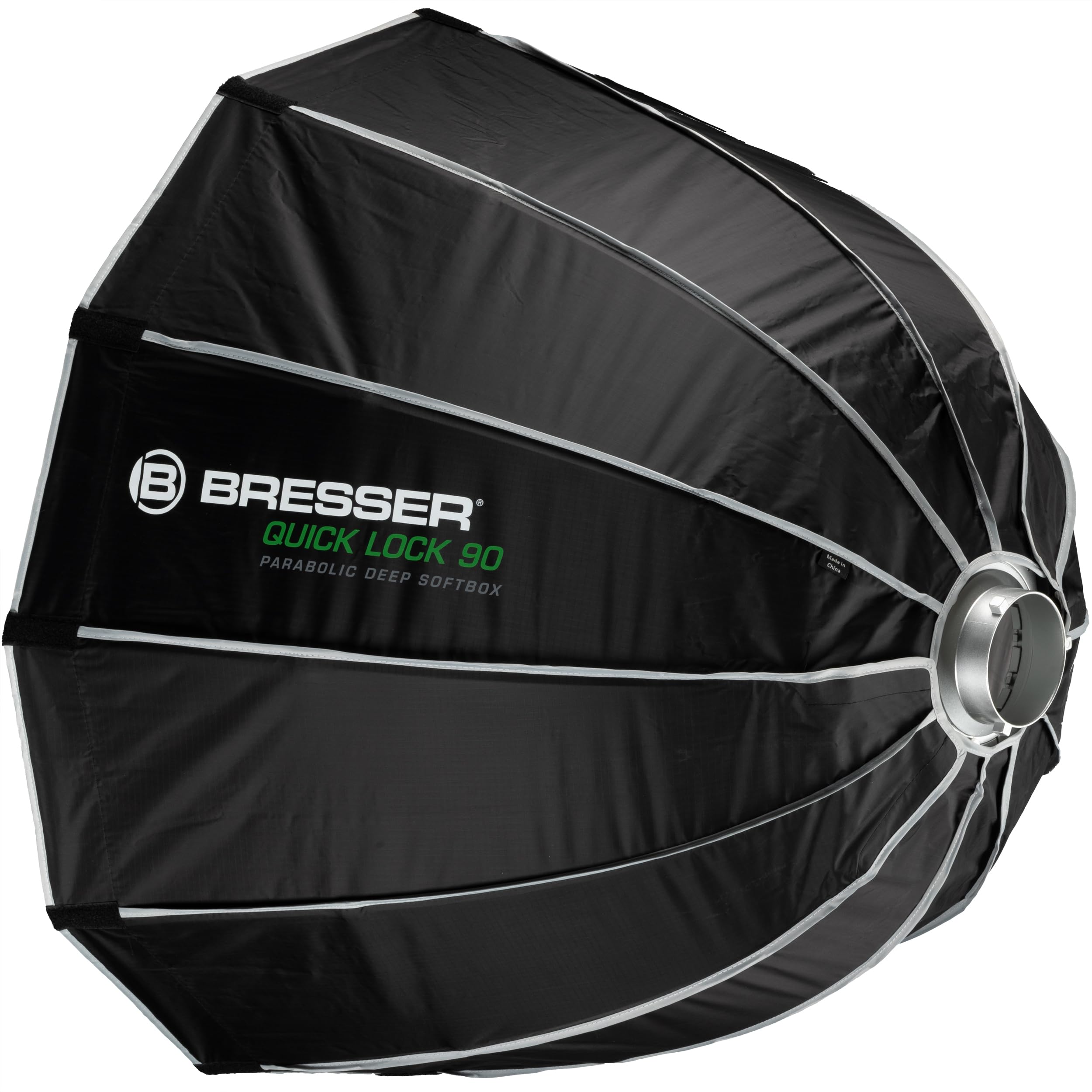 Softbox Parabolico COLBOR BP90 Da 90cm Con Griglia A Nido D'ape E Doppio Diffusore – Attacco Bowens, Pieghevole - 4