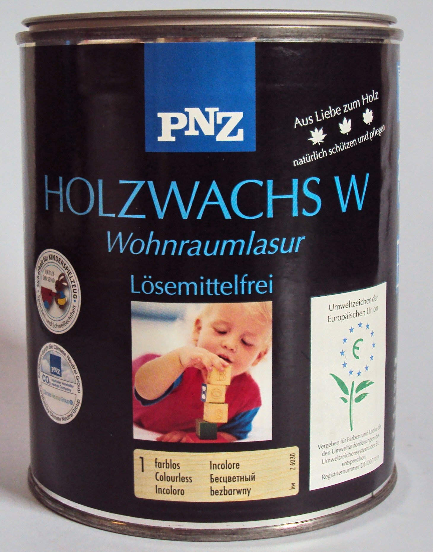 PNZ Wosk do drewna W, bez rozpuszczalników, bezbarwny