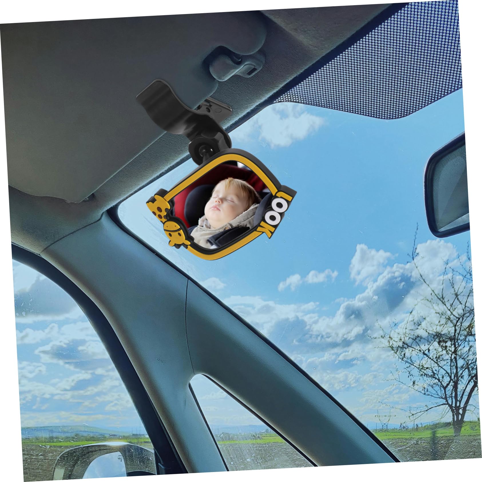 SUPVOX 3 Pezzi Specchi Di Retrovisore Interni Ed Esterni Posto a Sedere Auto Specchio Per Visualizzazione Posteriore Visione Gomma Da Cancellare