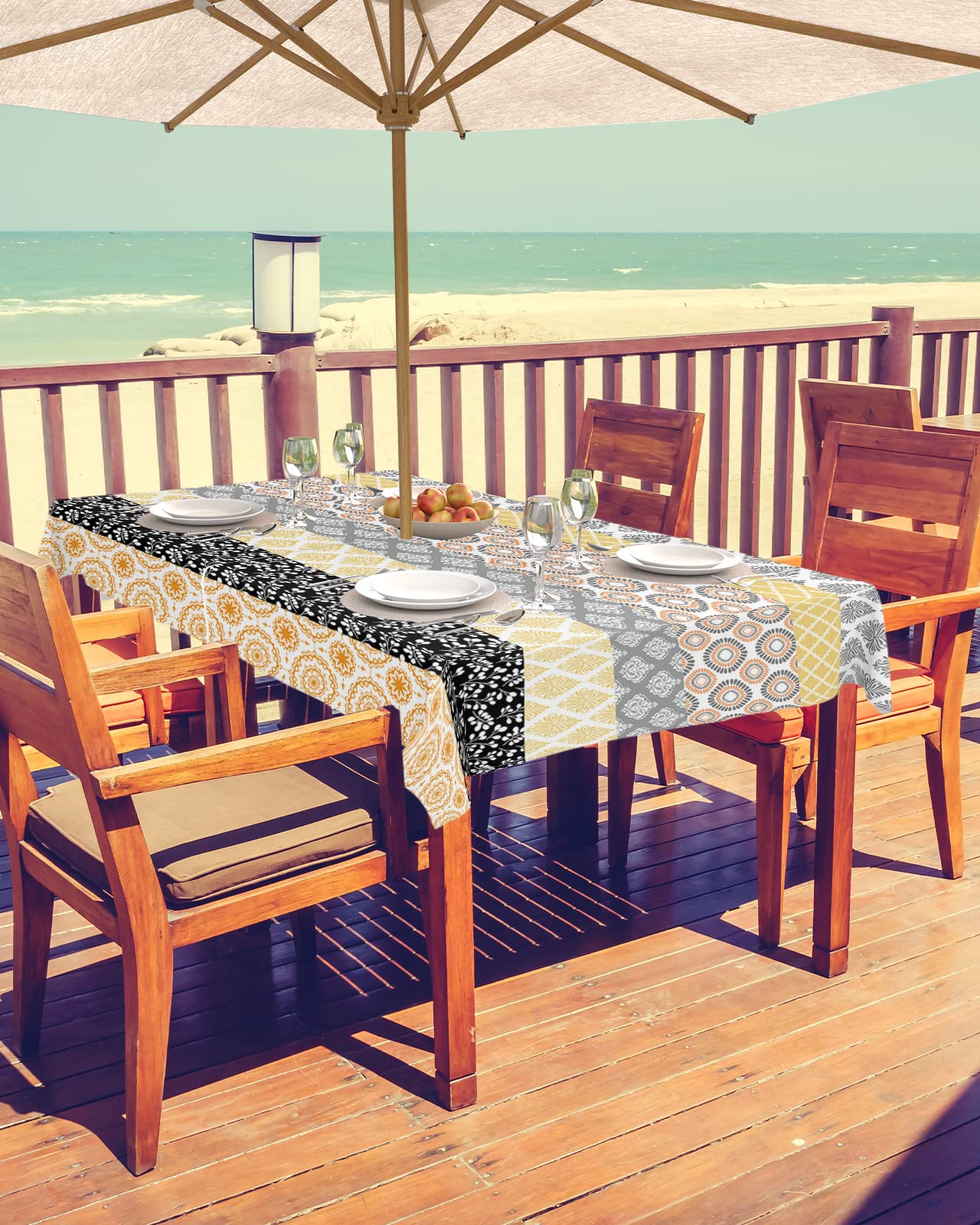 Bohemia Outdoor Tablecloth 52