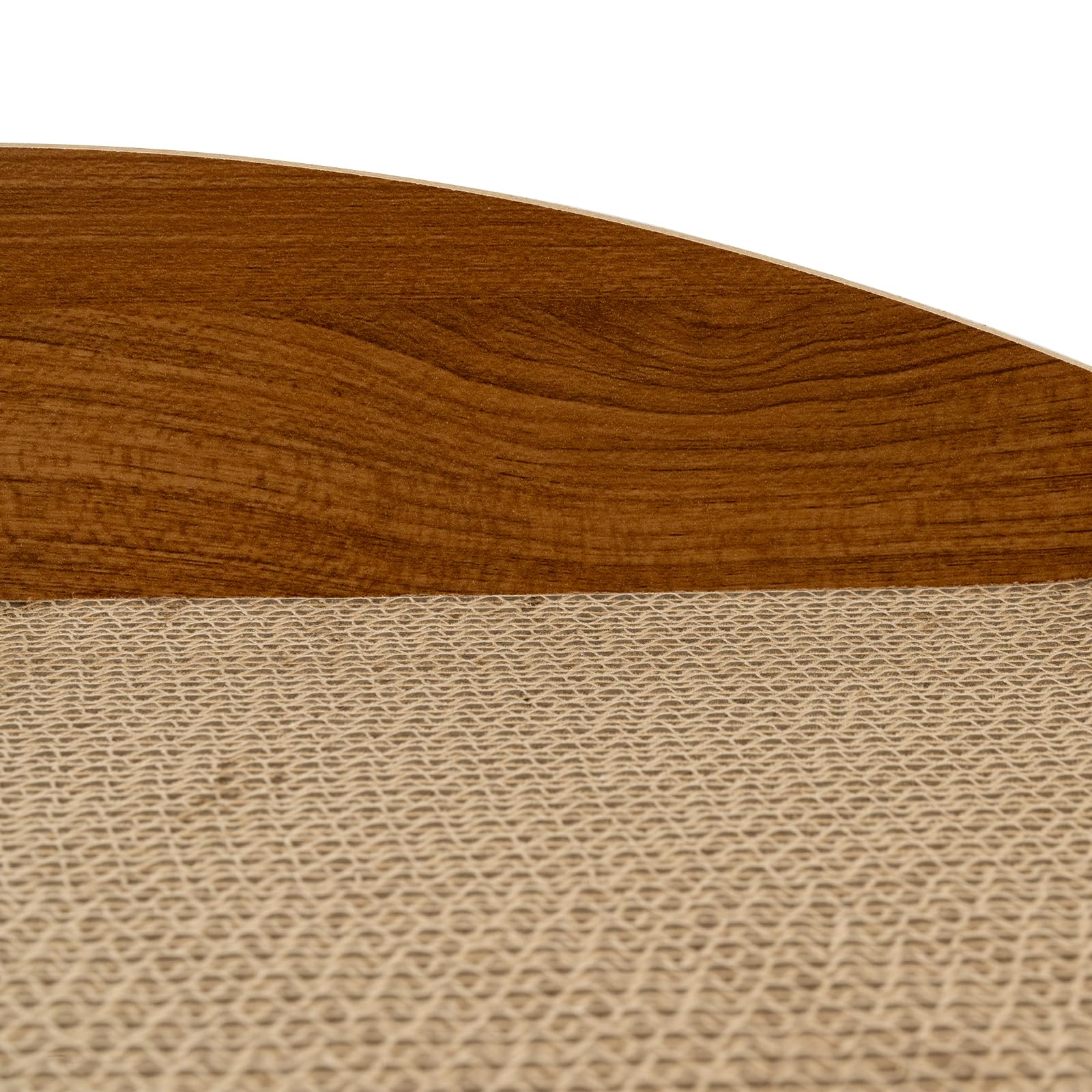 Cuccia per gatti marrone, con palline da gioco, rettangolare, cuccia per gatti, grandi porte, cuccia per gatti, case allargate e ispessite, 56 x 30 x 30 cm, facile da montare
