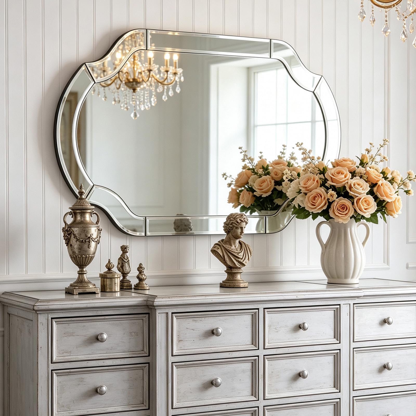 Photo 1 of Autdot 24" x 36" Decorative Wall Mirror