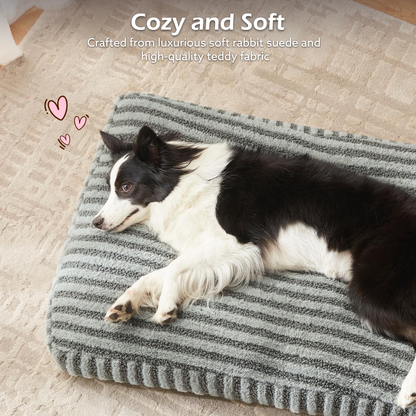 Pawk Small Dog Bed Washable, Fluffy Plush Faux Fur Dog Cat Bed - Image 4