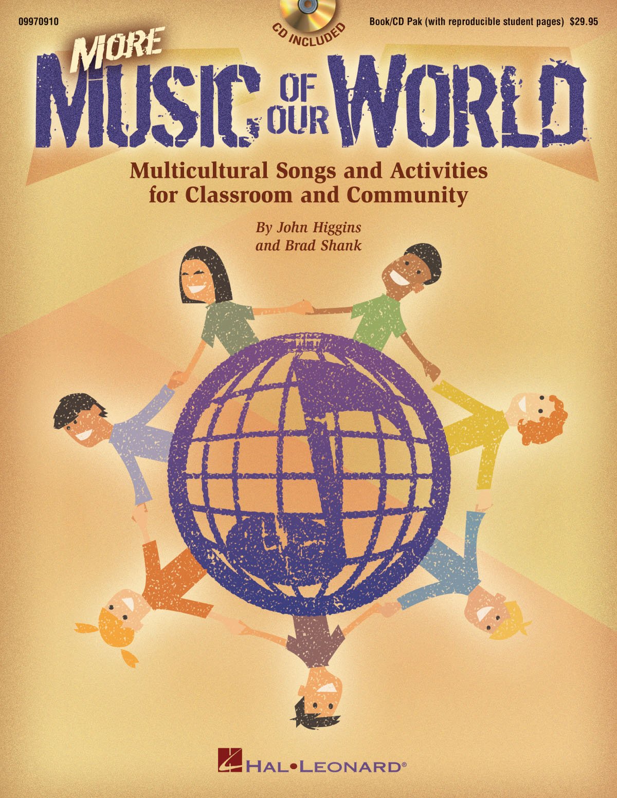 More Music of Our World - Multicultural Songs and Activities for Classroom & Community Book/Online Audio (with reproducible pages)