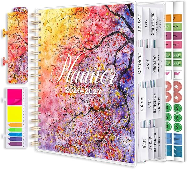 Planner 2026-2027, Large 18 Months Academic Daily Weekly Monthly Planner Yearly Agenda Jan. 2026Γ’β¬βJune. 2027, 7.9 x 9.8