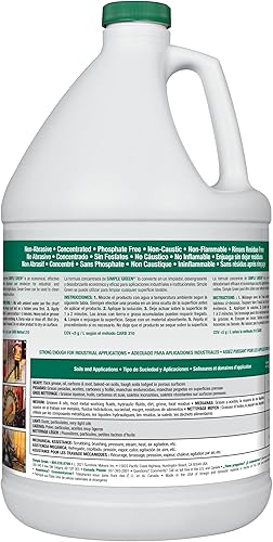Miniatura 2 de Simple Green 13005CT, limpiador y desengrasante industrial concentrado, botella de 1 galón, Blanco, 1