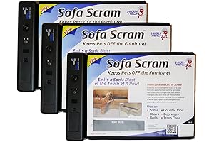 High Tech Pet Sofa Scram Sonic Pad Pet Deterrent (3-Pack)