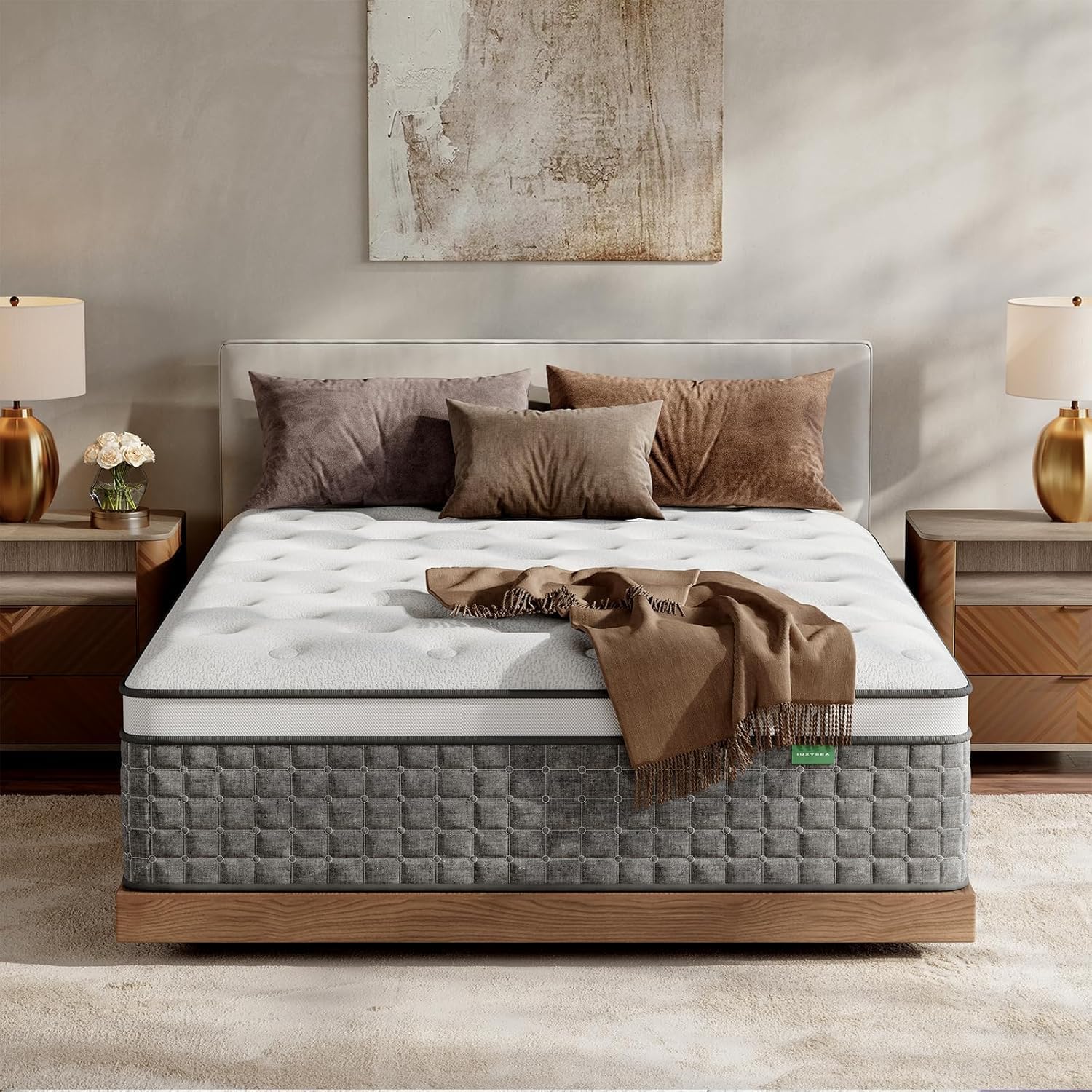 Luxysea Full 14 Inch Hybrid Mattress