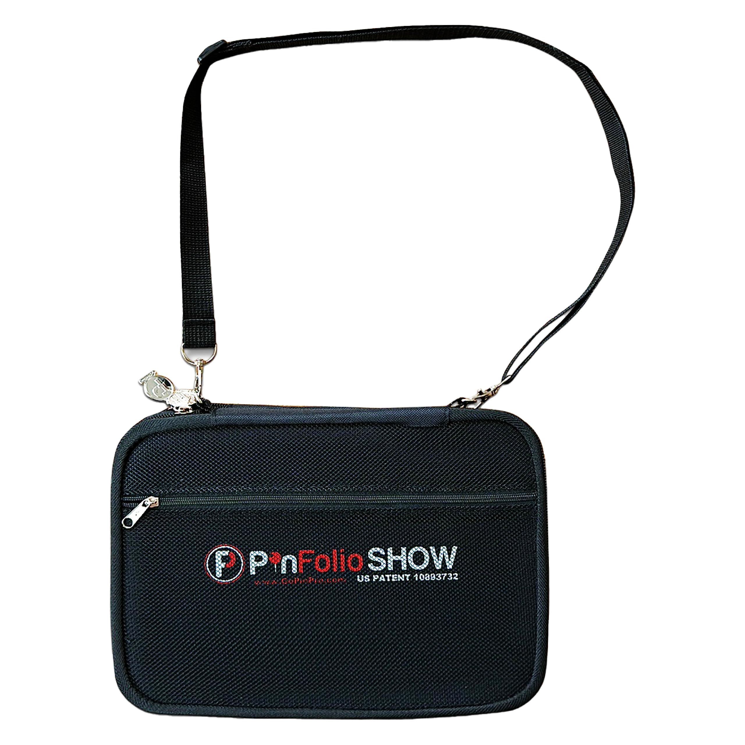 PinFolio Classic ピンフォリオ ピンバッグ 黒 Amazon.co.jp: PinFolio ショーピンディスプレイバッグ、軽量ピン