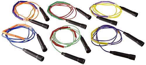 Sportime - Juego de 6 cuerdas de salto 59ft