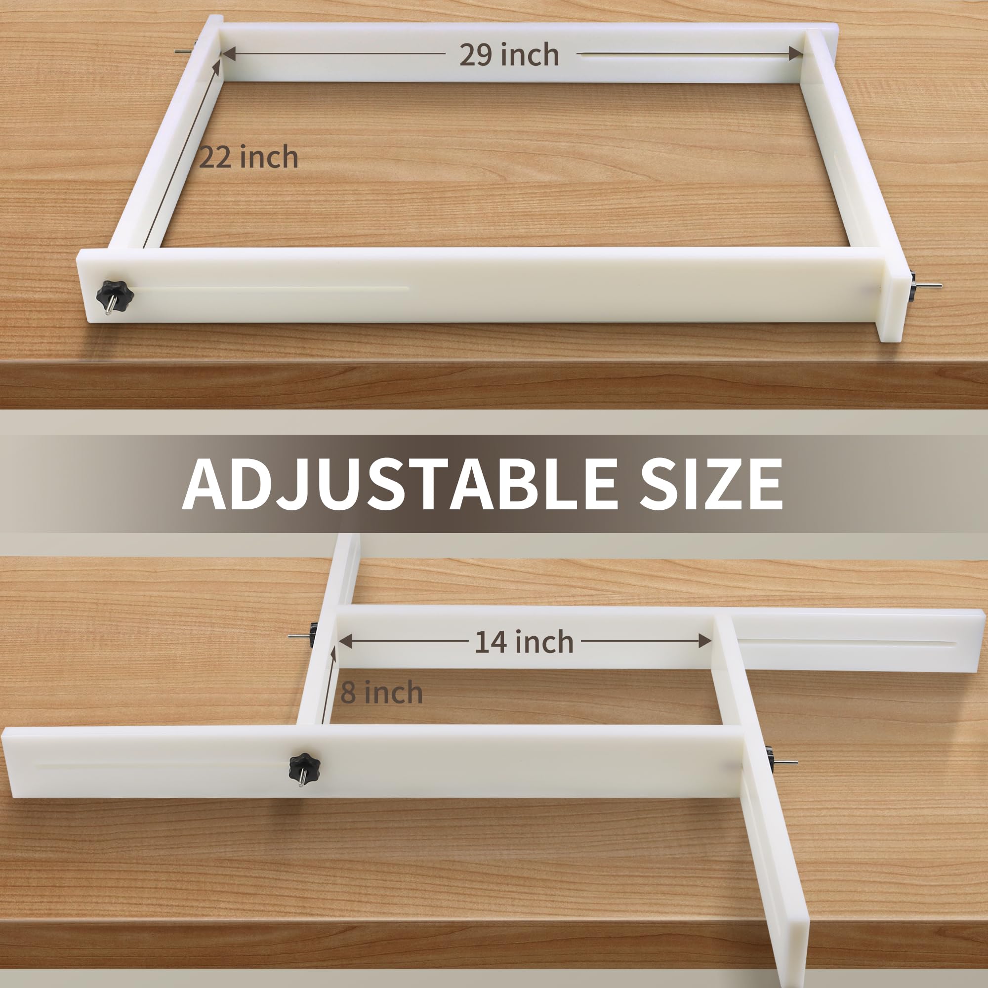 Extendable Frame Router Grooves Snapklik.com : Adjustable Juice Groove Jig, Router Template Guide ...