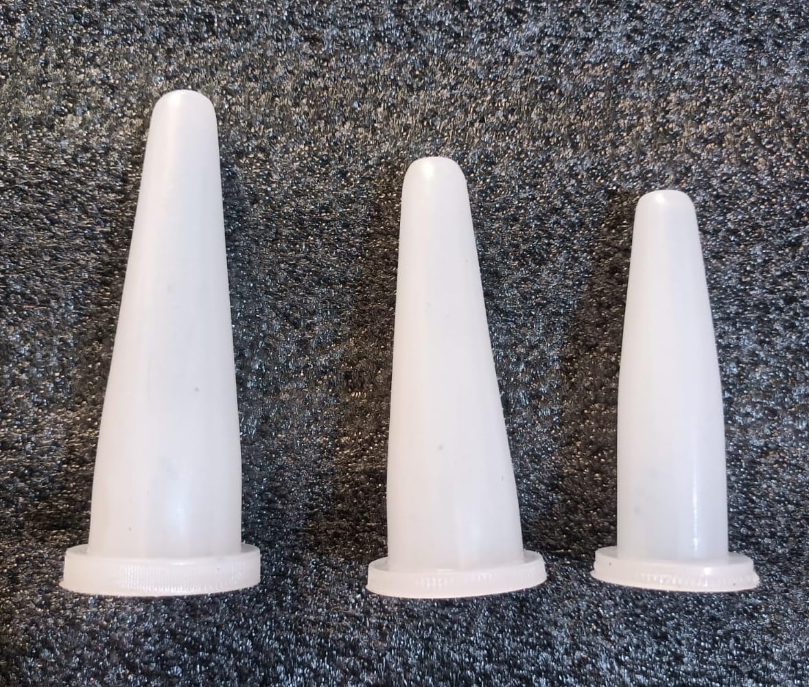 Body Fitness Medical PVC Dilator Rectal tissue dilator medical device similar to a Speculum designed to open and relax the internal/externala set of 3 (small, Medium, Large) White Color (B0D3GJSZCC) Amazon Price History, Amazon Price Tracker