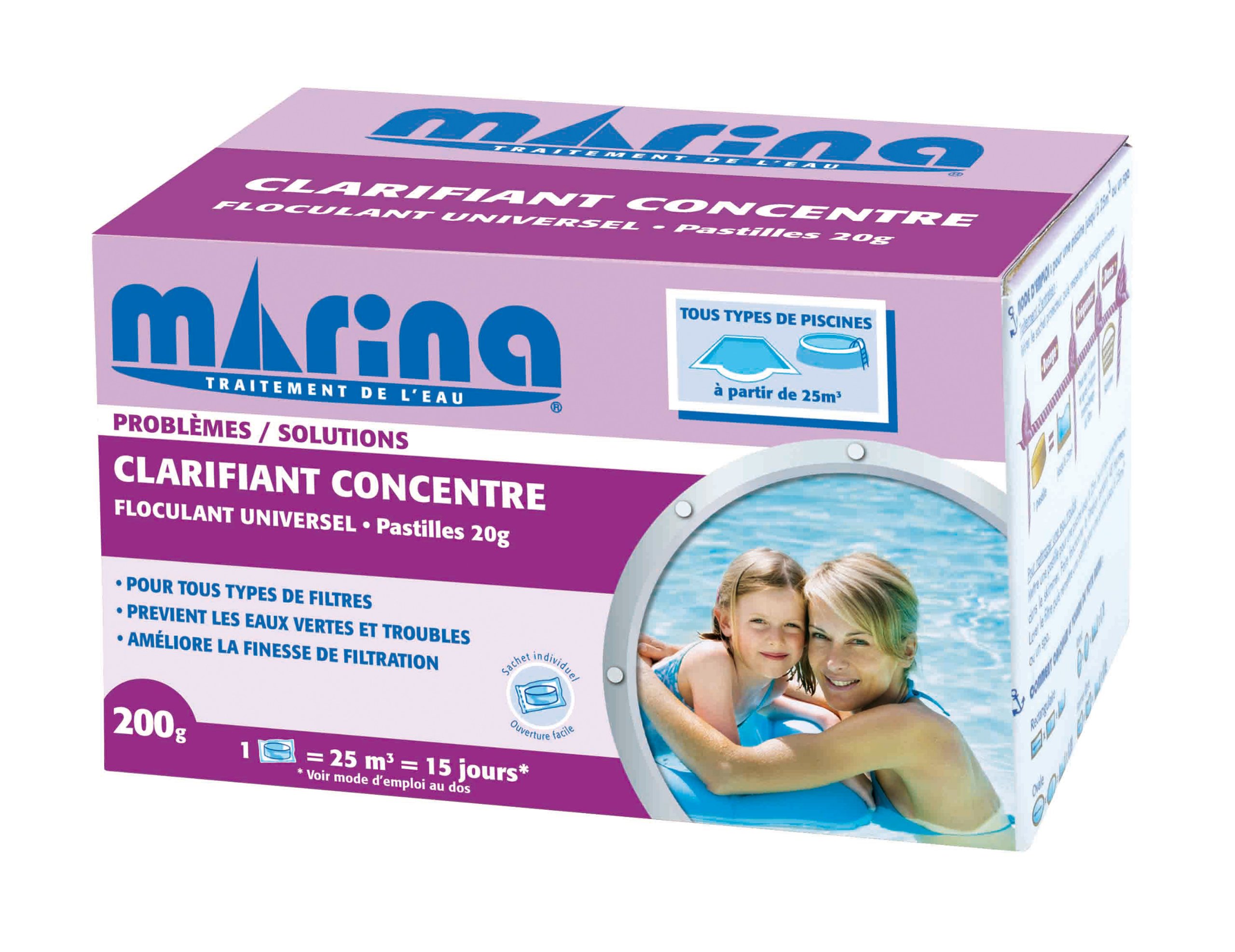 Marina S500797M1 Clarifiant Ultra concentre Universel