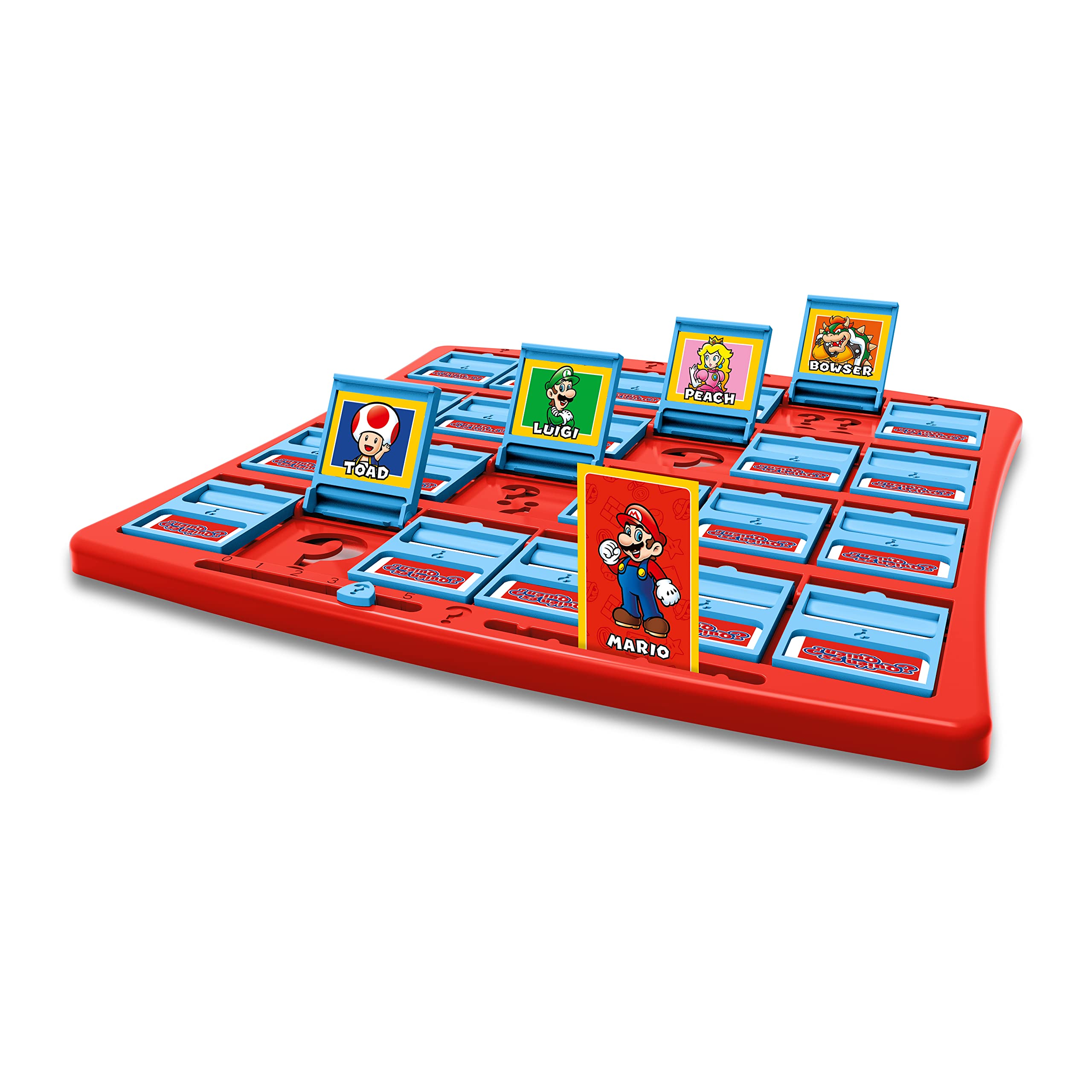 Winning Moves Guess Who Super Mario Juego De Mesa Quien Es Quien - Ideal para Niños De 3 Años En Adelante, Este Juego para 2 Jugadores Trae A Tus Personajes Favoritos De Super Mario.