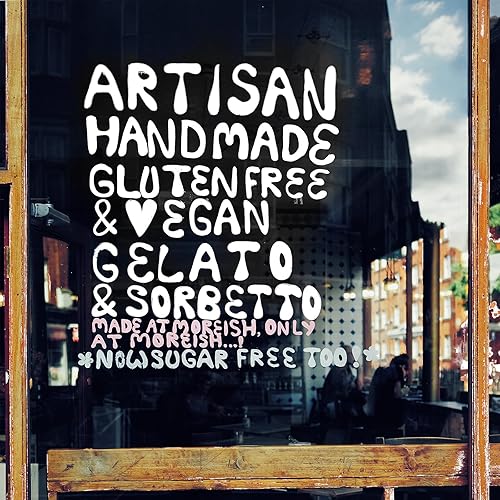 Miniatura 7 de Fubullish Marcadores de tiza para ventana de automóvil, paquete de 5 unidades, lavables, de pintura blanca, con puntas de 0.59 pulgadas de grosor,