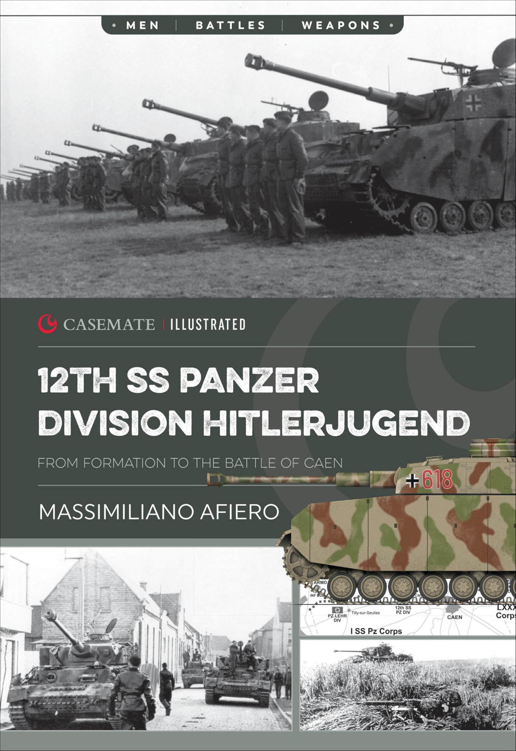 12th SS Panzer Division Hitlerjugend Casemate Illustrated Normandie Caen