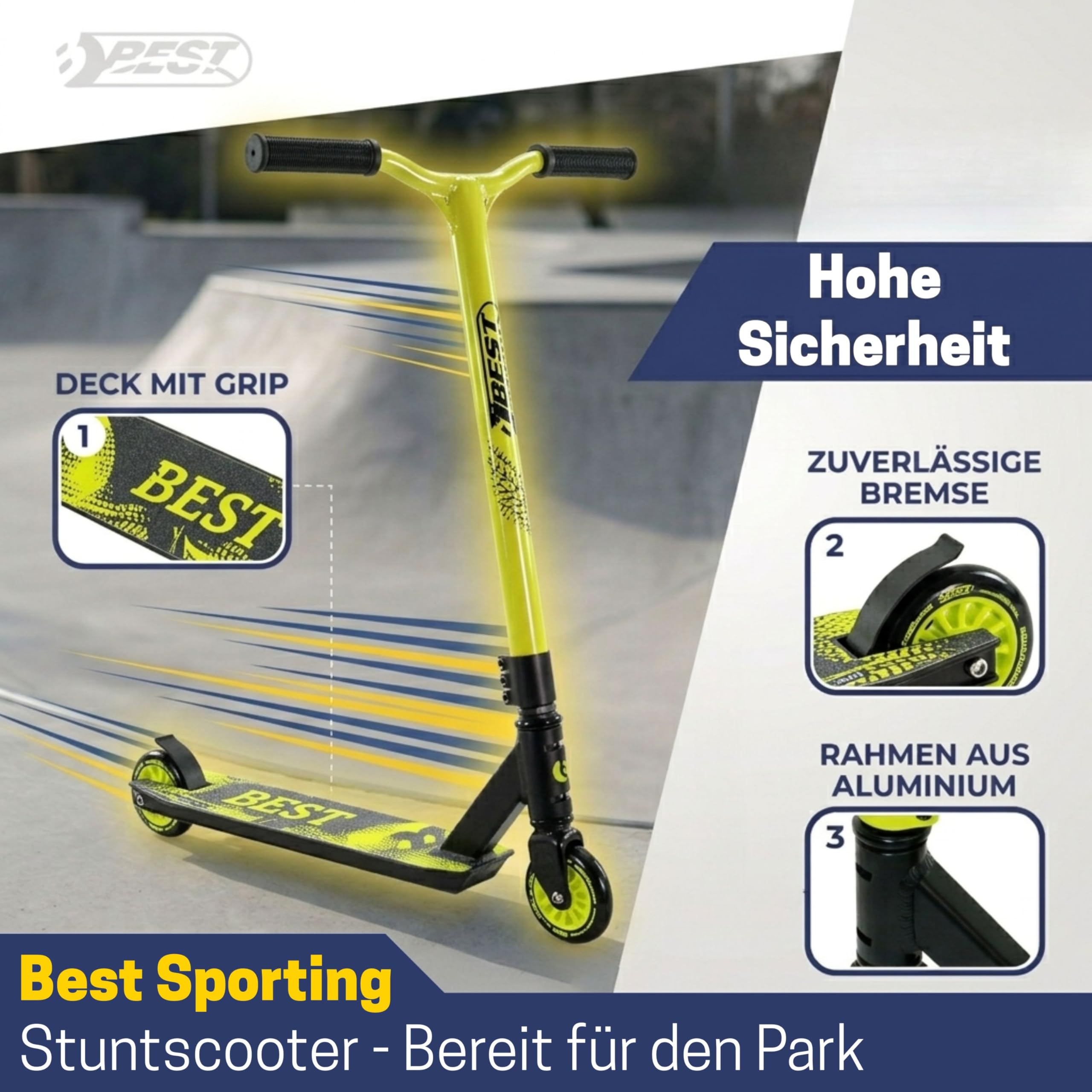 Best Sporting Trottinette 100, Freestyle Trottinette