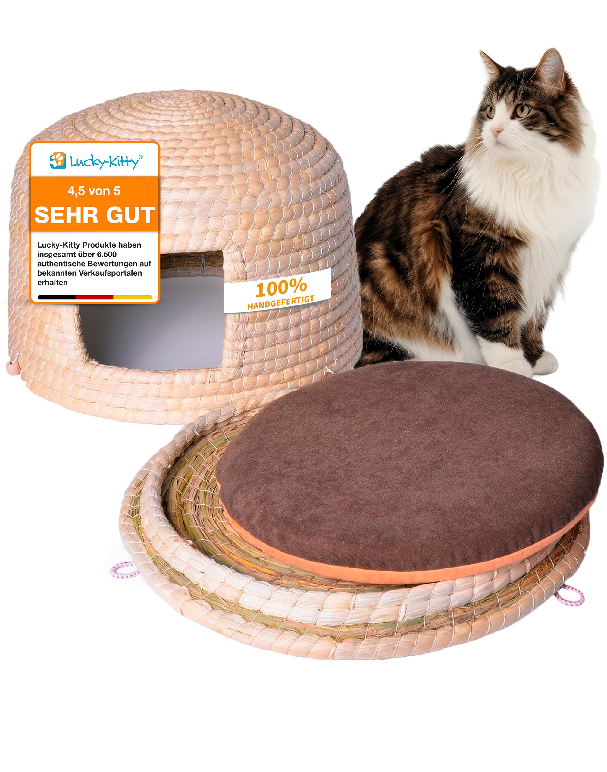 Katzenhalsband Im Japanischen Kimono-Stil – Mit Blumendruck, Glöckchen & Verstellbar (30–35cm)