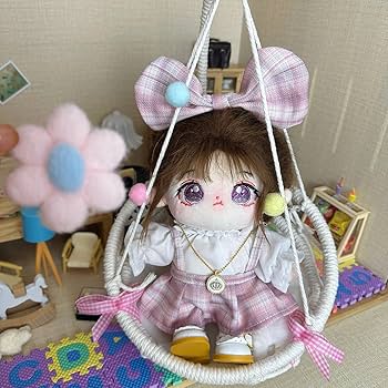 Labubu Party Favor Labubu Doll Clothes Set - Fisherman Hat & Overalls For 17cm Dolls (Style D) Labubu Doll Original