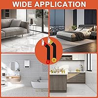 Vista 7 de Kit de herramientas de eliminación de lechada, 2 sierras de lechada de azulejos con 6 cuchillas adicionales, 1 sierra de mano adicional, 2 cuchillas