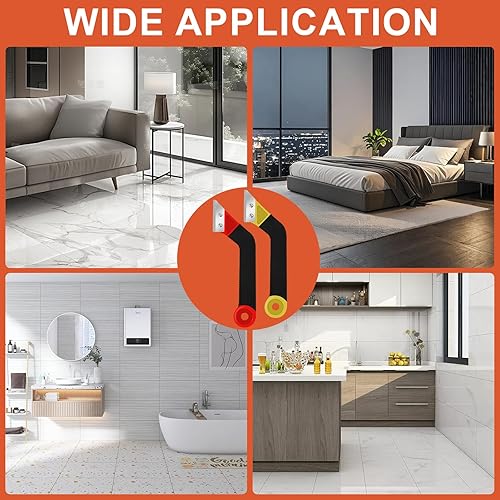 Miniatura 7 de yeloumiss Kit de herramientas de eliminación de lechada, 2 sierras de lechada de azulejos con 6 cuchillas adicionales, 1 sierra de mano adicional, 2