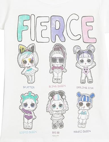 Miniatura 2 de MGA Entertainment L.o.l Surprise Cutie Squad Girl's Solid Crew Tee