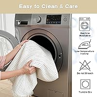 Vista 5 de MYSKY HOME Chair Covers Armchair, Recliner Chair Cover Beige Couch Cover, Sofa Covers for Sectional Sofa L Shape Oversized Couch Covers Protector 9#