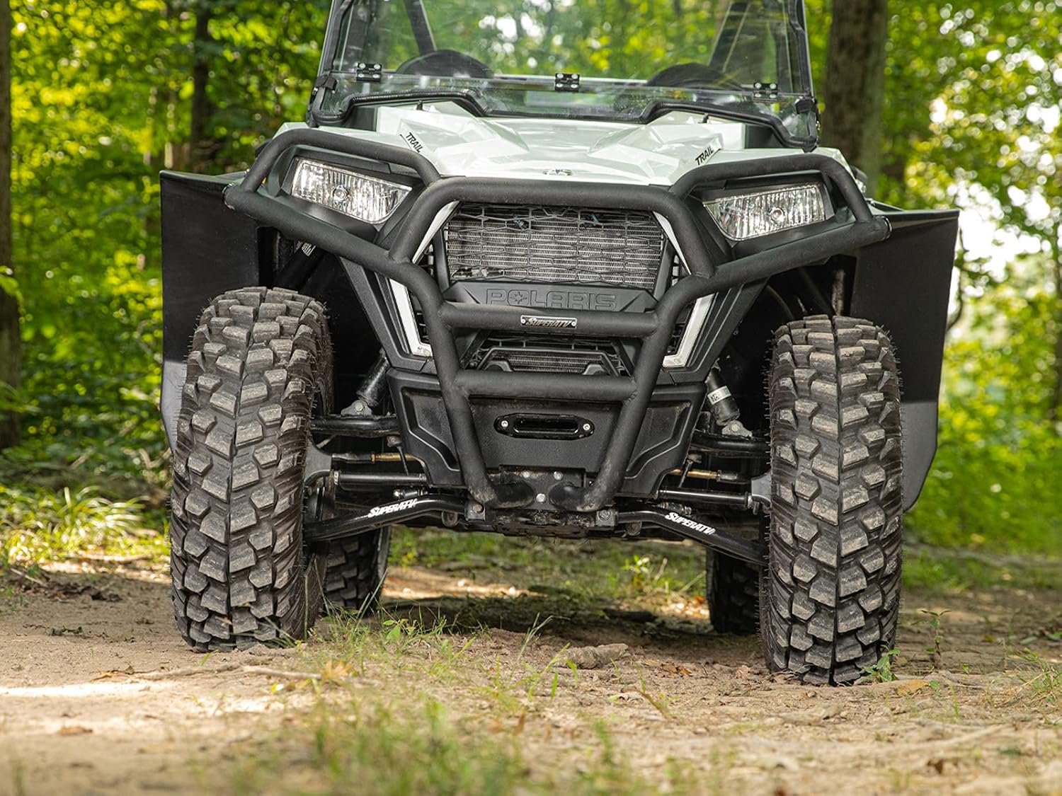 SuperATV High Clearance Lower A-Arms for 2015-2020 Polaris RZR 900 | Fit up to 28 Inch Tires | Adds 1.5 Inch Ground Clearance | Tubing is 25% Larger Than Stock | Includes UHMW Bushings