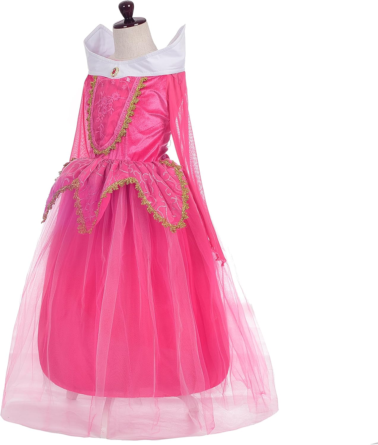 Lito Angels Girls Princess Dress Up Costume Halloween Christmas Fancy Dress with Accessories