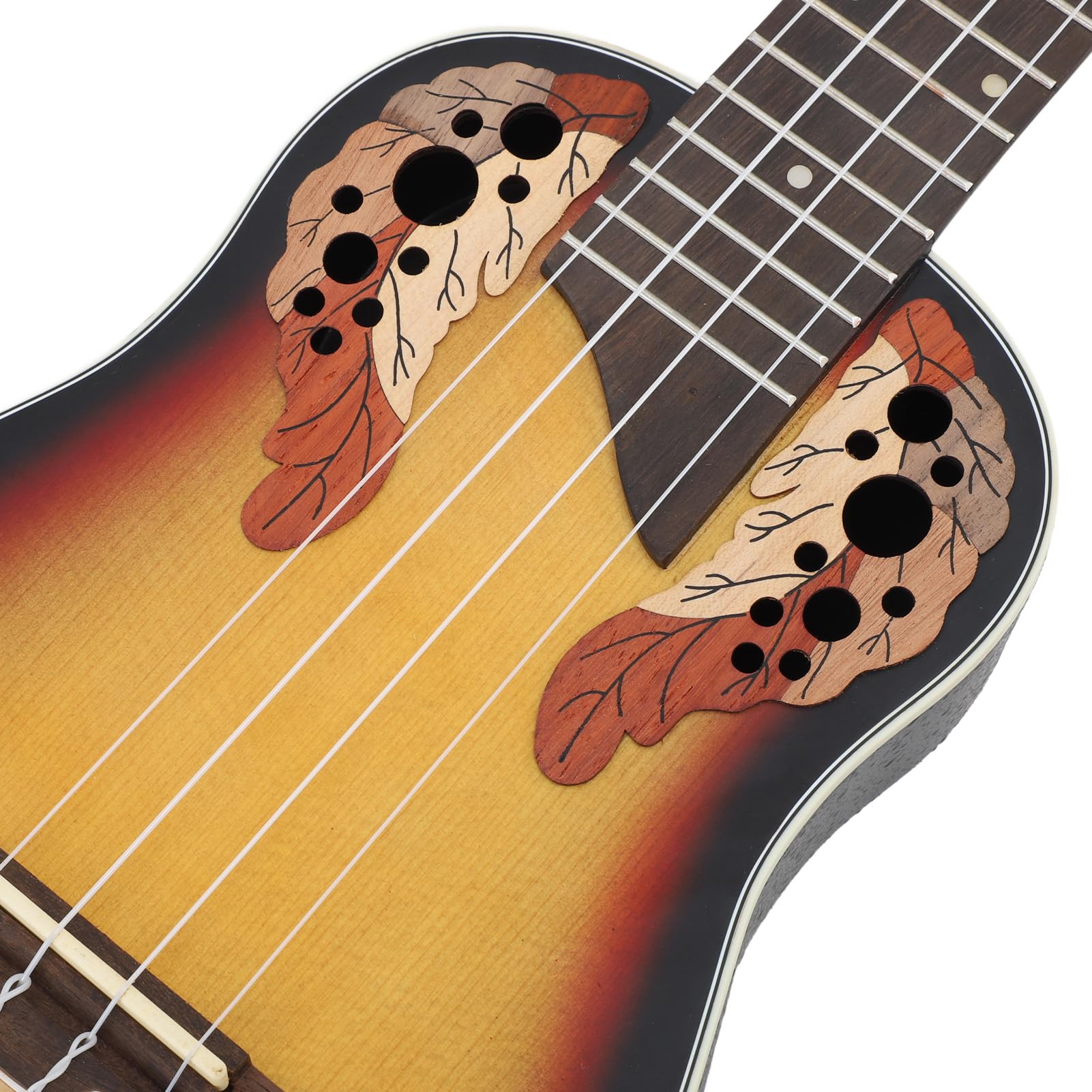 Ukulele 59 cm, 4-strunowe ciało świerkowe palisander podstrunnica gitara hawajska z 3-pasmowym korektorem początkujący profesjonaliści