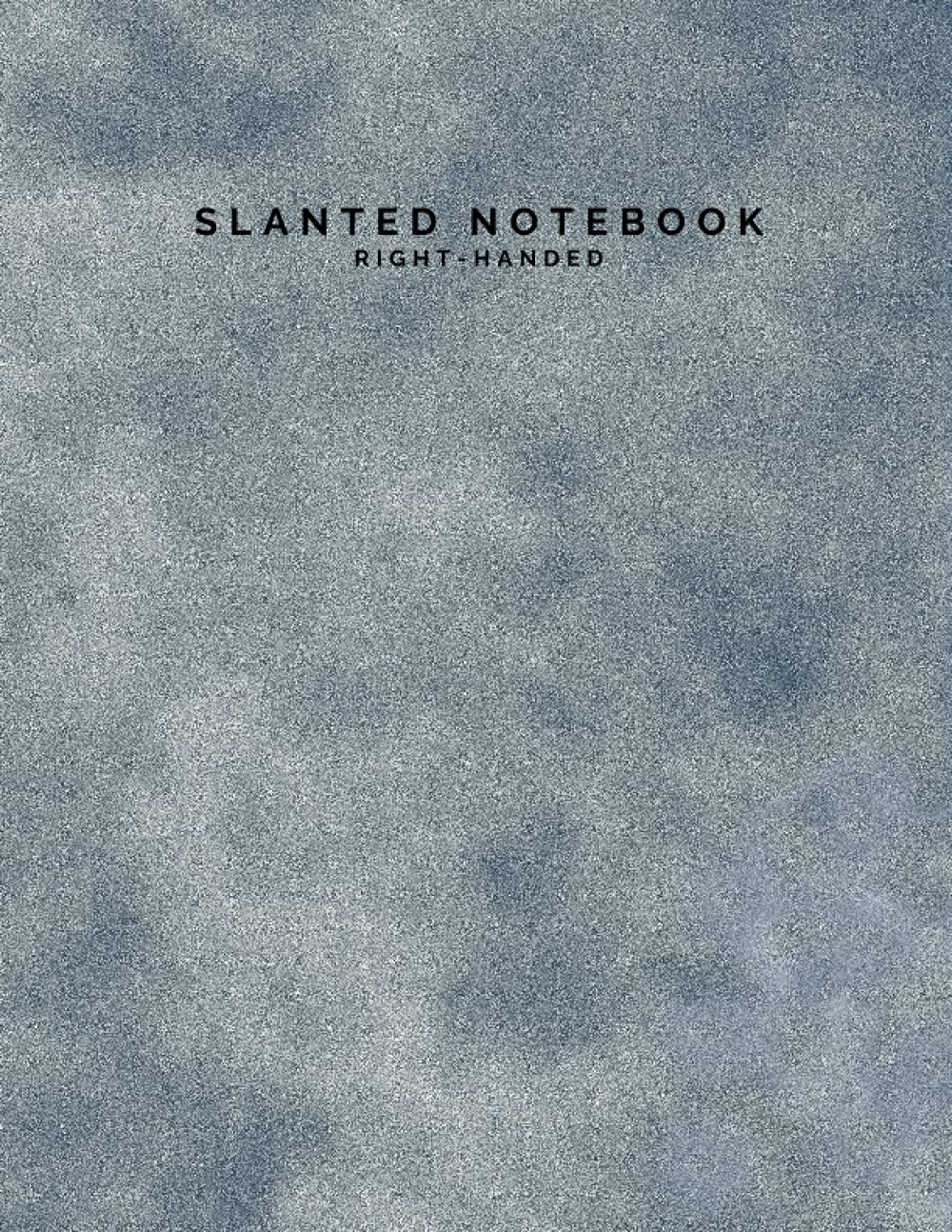 Slanted Notebook: Right-Handed Ergonomic Writing with Diagonal Lines for Easy & Comfortable Notebook Writing