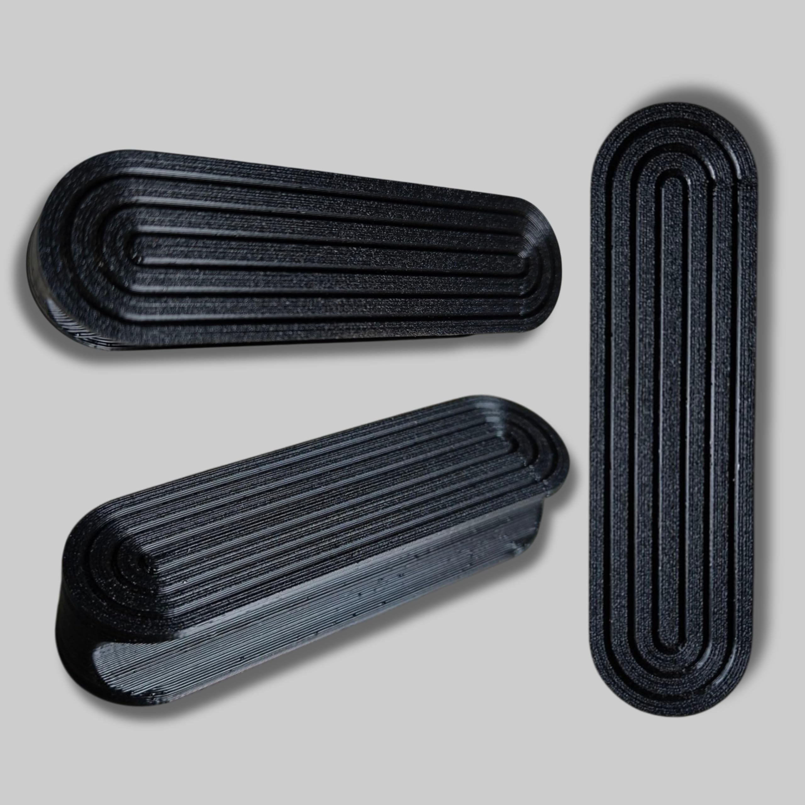 THIRD DIMENSION Adhesive Cabinet Handle – Stick-On Handles for Sliding Window, Drawer, Wardrobe, & Small Doors | Dual Tape Strong Grip | No Drill Needed (Adhesive-Rectangular, Black, Pack of 2)-image-7