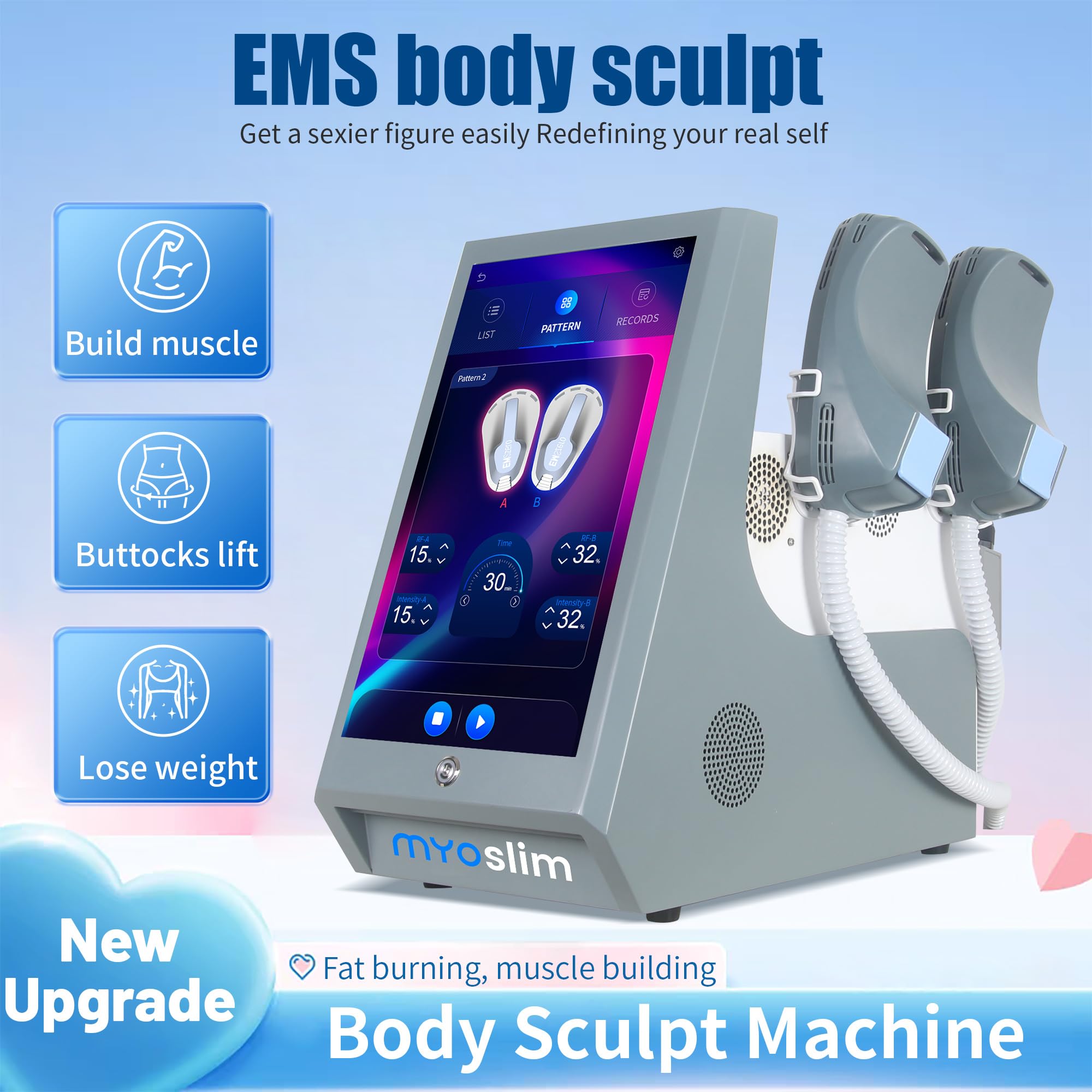 Myoslim EMS EMT Körpermodelliermaschine