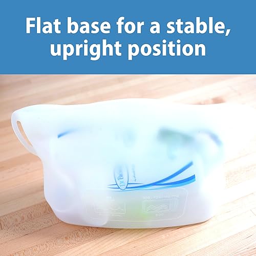 Miniatura 6 de Dr. Brown's Bolsa esterilizadora de vapor para microondas, colección de leche materna y botellas de almacenamiento, esterilizador de silicona