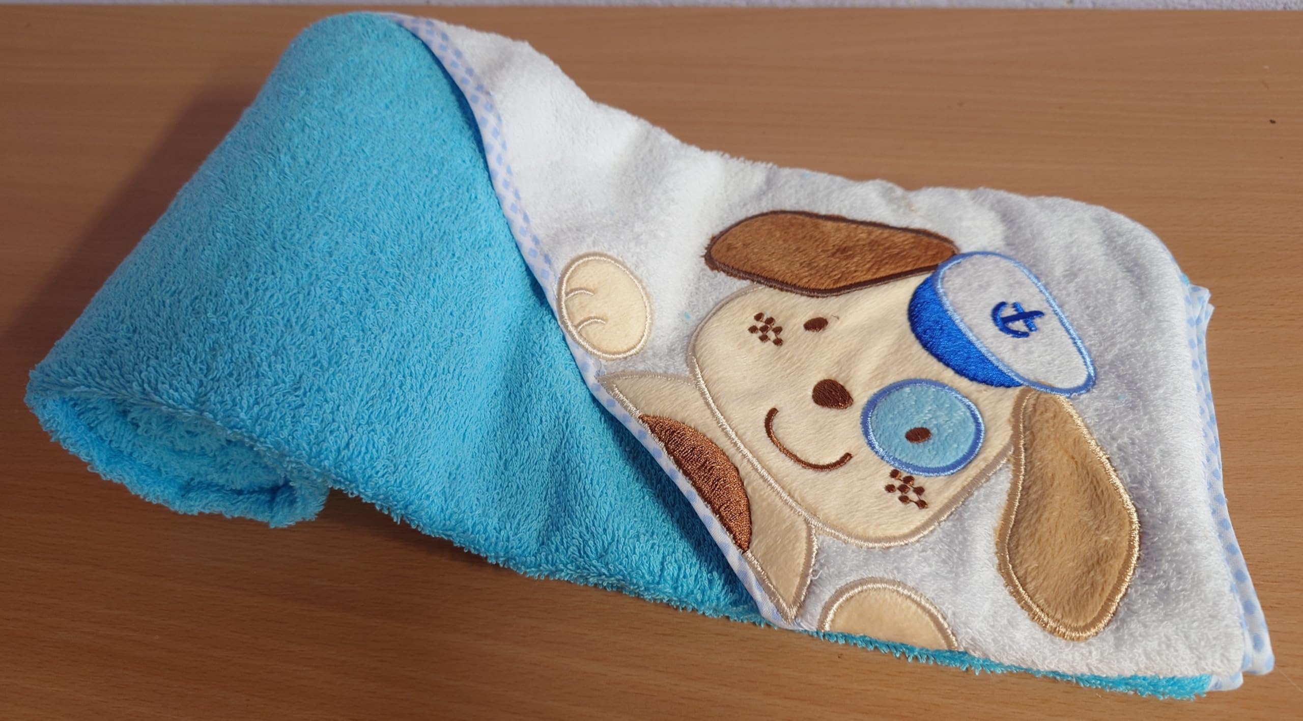 Baby Geschenk zur Geburt - Windeltorte für Junge und Mädchen - Pampers 3 Neugeborenen Windelzug mit Namen -Verschiedene Designs - Kapuzentuch personalisiert - Zubehör - Waschlappen bestickt - neutral