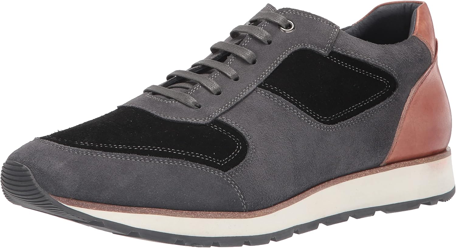 Zanzara Men's Wade Sneaker, Grey, 8.5