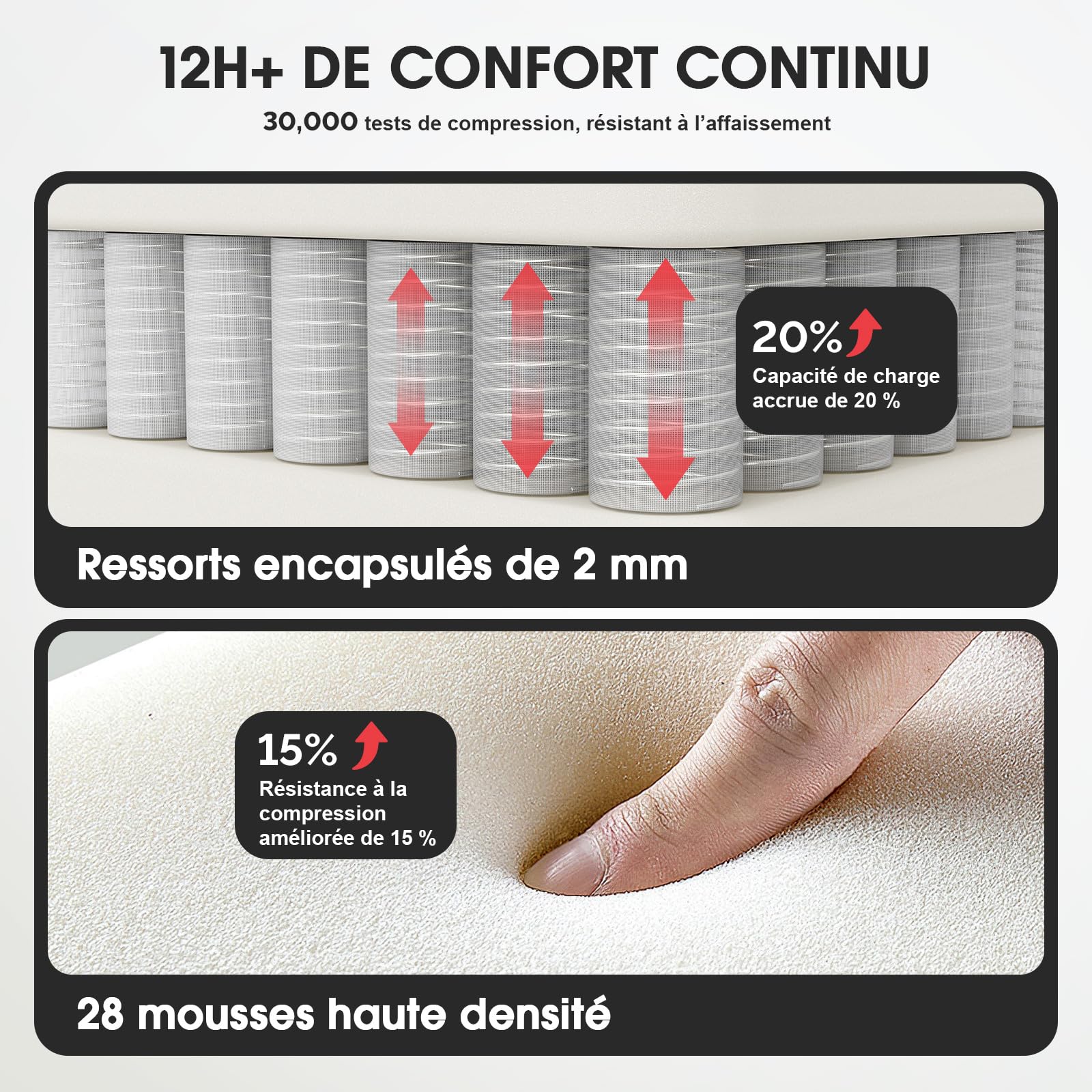 Douxlife Chaise Gaming Ergonomique avec Massage Chaise de Bureau