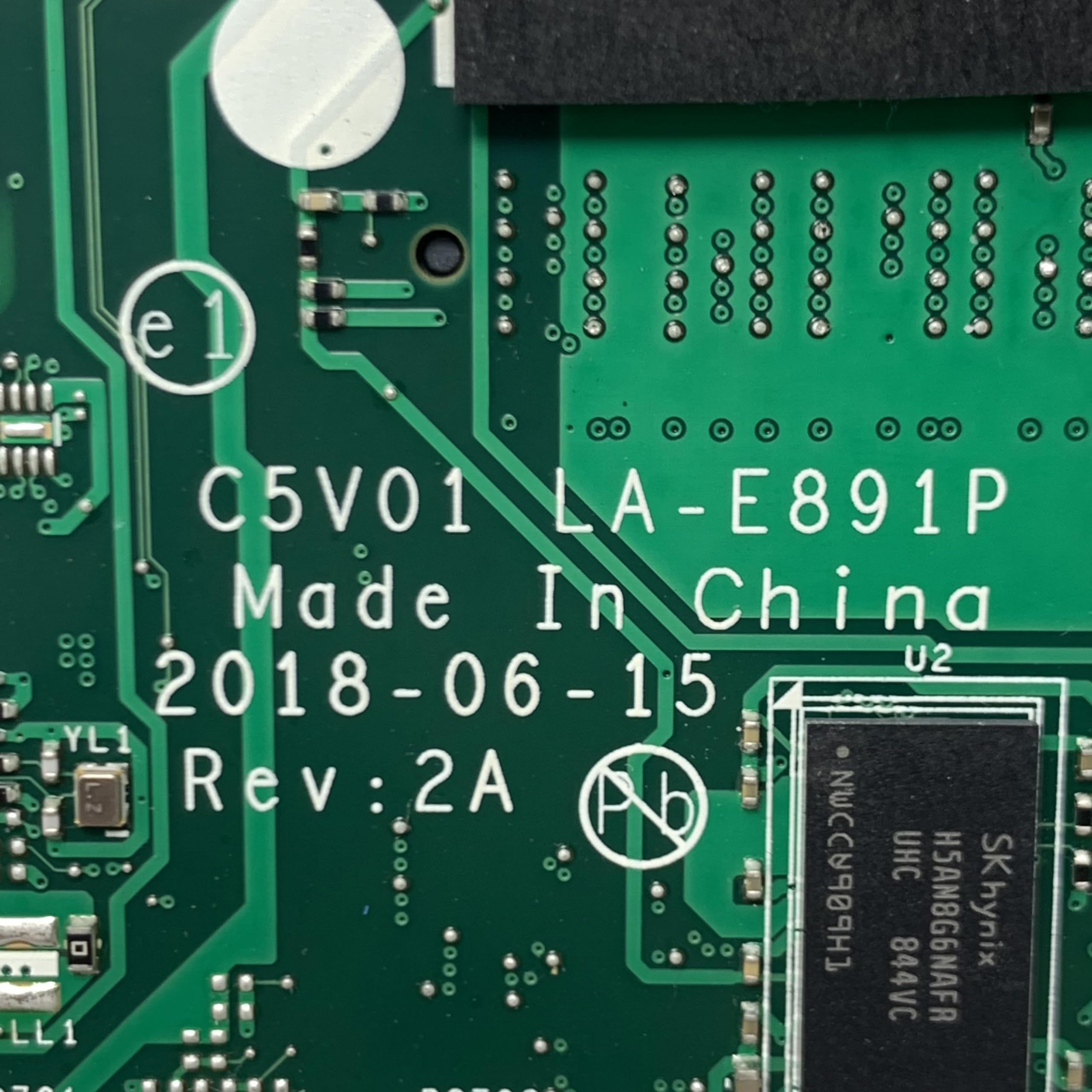 Amazon.com: C5V01 LA-E891P Placa base para Acer A315-53 A515-51
